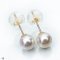 Approx. 7.0 mm, Akoya Pearl, Stud Pearl Earrings