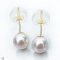 Approx. 7.0 mm, Akoya Pearl, Stud Pearl Earrings
