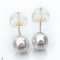 Approx. 7.0 mm, Akoya Pearl, Stud Pearl Earrings
