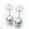 Approx. 7.0 mm, Akoya Pearl, Stud Pearl Earrings