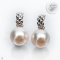 Approx. 7.0 mm, Akoya Pearl, Co Co Pearl Stud Earrings