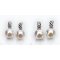 Approx. 7.0 mm, Akoya Pearl, Co Co Pearl Stud Earrings