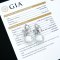 (GIA) 14.95 mm and 15.09 mm, White South Sea Pearl, Diamond Lilly Dangle Pearl Stud Earrings with Omega Backs