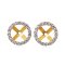 0.36 ct., Lab Grown Diamond, Cocktail Diamond Cup Jacket for Stud Earrings