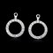 0.3 ct., Lab Grown Diamond, Ring Diamond Paved Hinge Jacket for Earrings