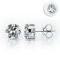 (IGI) 6.05 ct, Laboratory Grown Diamond (Round Brilliant, CVD, 3.02 ct and 3.03 ct, D, VS1), Six Prongs Solitaire Diamond Stud Earrings