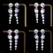 Approx. 4.0 - 12.0 mm, Freshwater Pearl and Edison Pearl, "Spiral" Pearl Stud Earrings