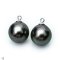 Approx. 12.0 mm, Tahitian Pearl, Pearl Drop