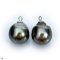 Approx. 13.0 mm, Tahitian Pearl, Pearl Drop