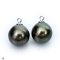 Approx. 12.0 - 13.0 mm, Tahitian Pearl, Pearl Drop