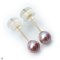 Approx. 4.0 mm, Freshwater Pearl, Stud Pearl Earrings