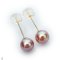 Approx. 5.0 mm, Candy Pearl, Freshwater Pearl, Stud Pearl Earrings