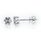 9K Gold, Six Prongs Classic Dimond Stud Earrings