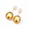 12.30 mm and 12.36 mm, Gold South Sea Pearl, Stud Pearl Earrings