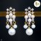 Approx. 3.0 - 6.0 mm, Freshwater Pearl, Grand Finale Dangle Pearl Stud Earrings