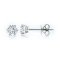 (IGI) 2.68 ct, Laboratory Grown Diamond (Round Brilliant, HPHT, 1.34ct. (x2), D, VVS 2), Six Prongs Diamond Stud Earrings