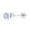 (IGI) 1.16ct, Laboratory Grown Diamond (Round Brilliant, HPHT, 0.58 ct. (x2), D, VVS2), Four Prongs Diamond Stud Earrings