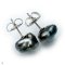 Approx. 9.0 - 13.0 mm, Keshi Tahitian Pearl, Stud Pearl Earrings