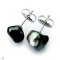 Approx. 9.0 - 13.0 mm, Keshi Tahitian Pearl, Stud Pearl Earrings