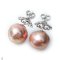 Approx. 14.0 - 16.0 mm, Freshwater Pearl, Stud Pearl Earrings