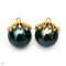 Approx. 12.0 mm, Tahitian Pearl, Icicles Pearl Drop