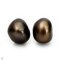 Approx. 8.0 mm, Nebular Lot, Keshi Tahitian Pearl, Stud Pearl Earrings