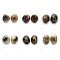 Approx. 8.0 mm, Nebular Lot, Keshi Tahitian Pearl, Stud Pearl Earrings