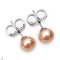 Approx. 6.0 mm, Freshwater Pearl, Stud Pearl Earrings