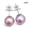 Approx. 12.0 mm, Edison Pearl, Stud Pearl Earrings