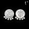 3.5 mm, Akoya Pearl, Rose Mother of Pearl Stud Earrings