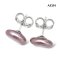 Approx. 11.0 -12.0 mm, Coin Shaped Freshwater Pearl, Stud Pearl Earrings