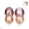 Approx. 11.0 - 13.0 mm, Peanut Pearl, Stud Pearl Earrings