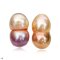Approx. 11.0 - 13.0 mm, Peanut Pearl, Stud Pearl Earrings