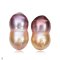 Approx. 12.0 - 13.0 mm, Freshwater Pearl, Stud Pearl Omega Backs