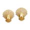 10.71 mm and 10.96 mm, Gold South Sea Pearl, "Queen of The Sea" Stud Pearl Earrings