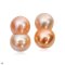 Approx. 11.0 - 13.0 mm, Peanut Pearl, Freshwater Pearl, Stud Earrings