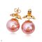 Approx. 15.0 mm, Jumbo Edison Pearl, Stud Pearl Earrings
