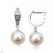 Approx. 10.0 mm, Edison Pearl, Bulgari Latch Back Dangle Pearl Earrings