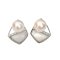 Approx. 6.5 mm, Akoya Pearl, Drop Mother of Pearl (MOP) Pearl Stud Earrings