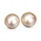 Approx. 17.0 mm, Mabe South Sea Pearl, Stud Earrings
