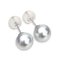 Approx. 10.0 mm, White South Sea Pearl, Stud Earrings