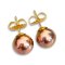 Approx. 11.0 mm, Edison Pearl, Stud Earrings