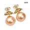 Approx. 14.0 mm, Edison Pearl, Stud Earrings