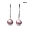 Approx. 13.0 mm, Edison Pearl, Davil Stick Dangle Pearl Stud Earrings