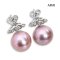 Approx. 14.0 mm, Edison Pearl, Stud Earrings