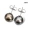 Approx. 11.0 mm, Tahitian Pearl, Stud Earrings