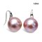 Approx. 12.0 mm, Edison Pearl, Fish Hooks Stud Earrings