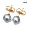 Approx. 8.0 mm, Akoya Pearl, Stud Pearl Earrings