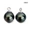 Approx. 8.0 - 9.0 mm, Tahitian Pearl, Pearl Drops