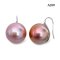 Approx. 14.0 mm, Edison Pearl, Fish Hooks Spoon Earrings